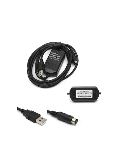 Usb-gpw-cb03 Plc Uyumlu Programlama Kablosu Proface Gp Hmı Dokunmatik Ekran Panel Dijital