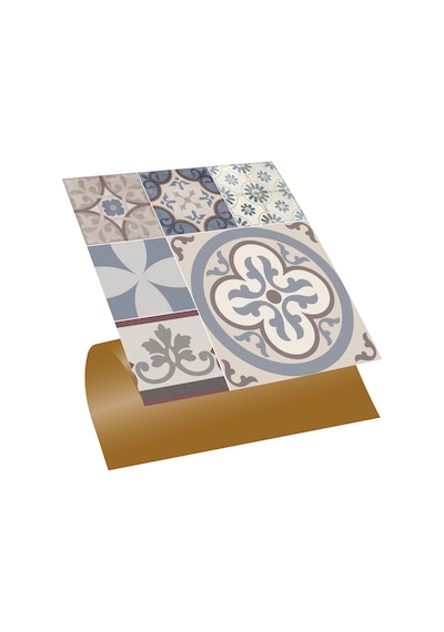 Tink KENDİNDEN YAPIŞKANLI ALASKA DESENLİ PVC KARO 30X30 CM