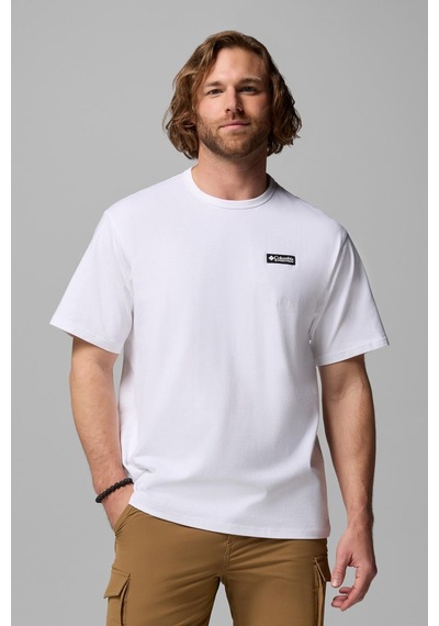 Columbia Erkek Tişört 2155041-100 Beyaz