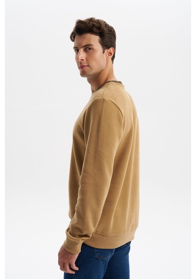 Ar-ma Erkek Regular Fit Örme Selanik Sweatshirt %65 Pamuk %35 Polyester, Karbon Fırçalı, Basic Bisiklet Yaka K30124698902 Kahverengi-k5 Acı Kahverengi Ar-ma Erkek Regular Fit Örme Selanik Sweatshirt %65 Pamuk %35 Polyester, Karbon Fırçalı, Basic Bisiklet Yaka K30124698902 Kahverengi-k5 Acı Kahverengi