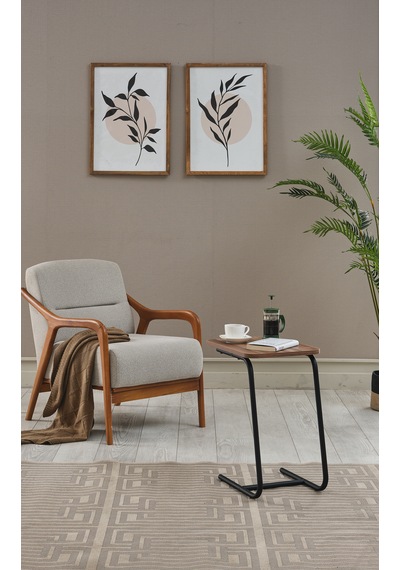 C Sehpa 35x45x60 Lava - Atlantik Çam Atlantik Çam - Antrasit