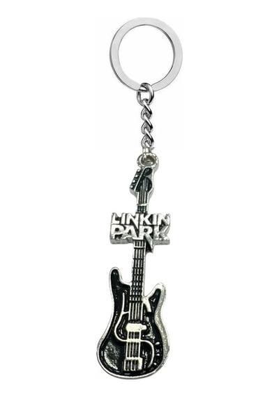 Linkin Park Temalı Elektro Gitar Anahtarlık Metal Rock & Nu Metal Aksesuar