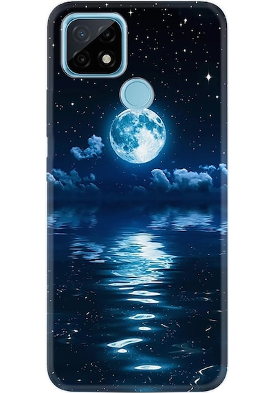 Realme C25S Kilif Desenli Night Moon 1133 529882473