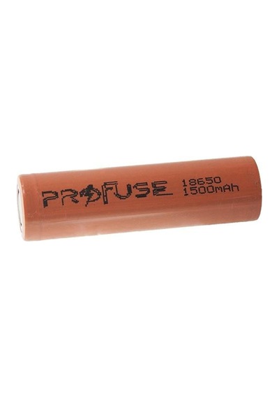 Profuse 1500 mAh 3.7 V Başsız 18650 Li-Ion Şarj Edilebilir Pil