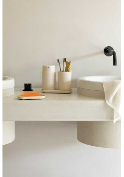 Brabantia Renew Soft Beıge 3 Parça Banyo Seti Bej