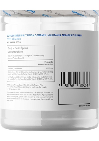 Supplementler Kyowa Glutamine 300 Gr Aromasız Aromasız