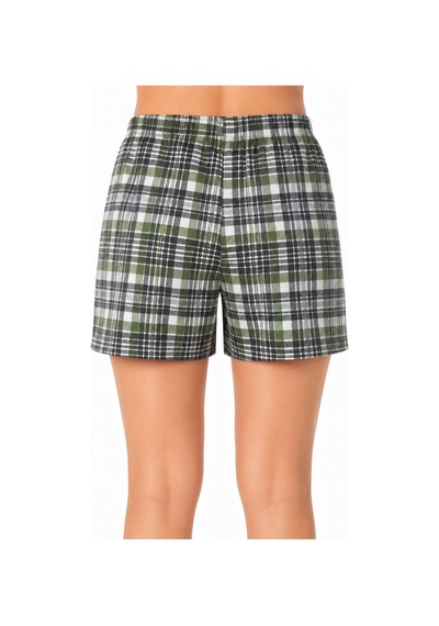 Yasar Underwear Kadın Ekose Şort Pijama Altı Kurdele Detaylı Lastikli Bel Rahat Kesim Haki,siyah Haki,siyah Yasar Underwear Kadın Ekose Şort Pijama Altı Kurdele Detaylı Lastikli Bel Rahat Kesim Haki,siyah Haki,siyah