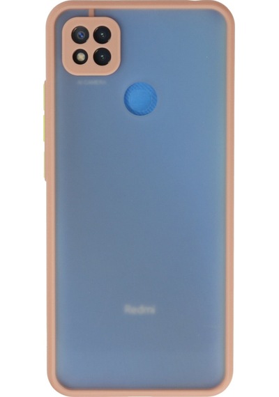 Xiaomi Redmi 9c Uyumlu Kılıf Montreal Silikon Kapak - Pembe