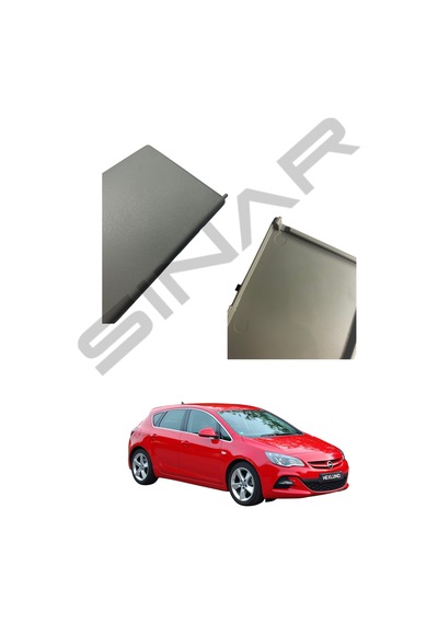 Opel Astra J Güneşlik Makyaj Aynası Kapağı Gri Sağ Sol Takım 2 Adet