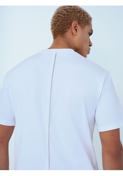LOFT Loose Fit Erkek Tshirt K.kol Lf2036808 Q1.v1 Beyaz