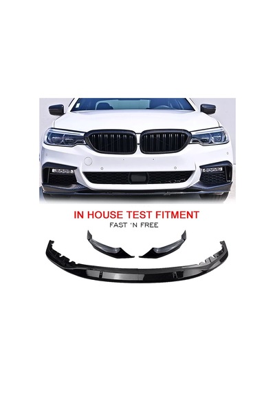 Bmw 5 Serisi G30 Ön Lip Competıtıon M Tek Uyumlu 2021+ Parlak Siyah