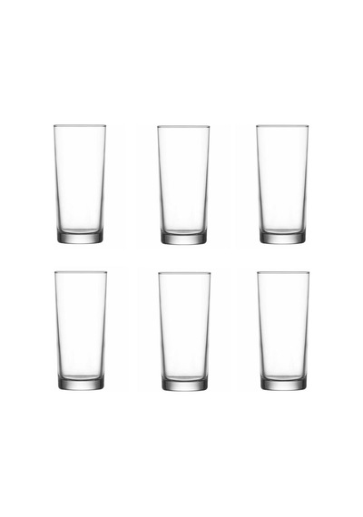 Lav İnce Taban Limonata Bardak - 6 Lı Rakı Bardağı