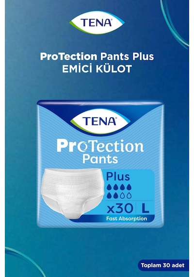 Tena Protection Pants Plus Emici Külot Yetişkin Bezi L 240 Adet