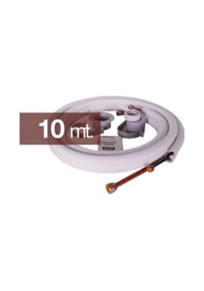 10 Metre Klima Montaj Seti Kiti Bakır Uç(Boru Çapı : 3/8-5/8)