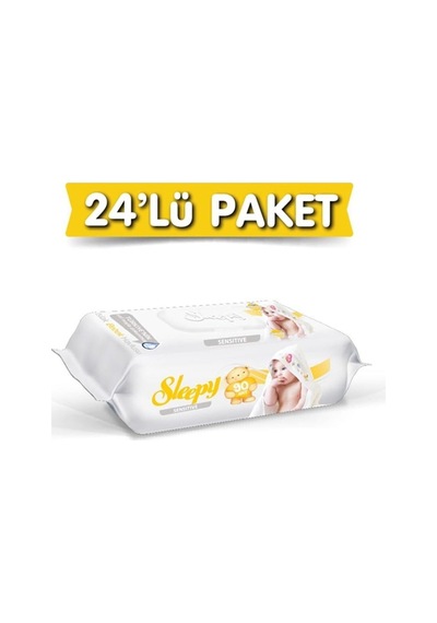 Sleepy Sensitive Islak Havlu 90'Lı 24 Paket 2160 Yaprak