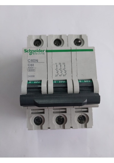 Schneider 3x63 Amper C Tipi Otomatik Sigorta
