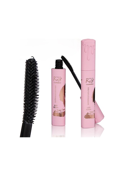 3b Trend Rose Lash Potion Yoğun Hacim Veren Fiberli Siyah Maskara - Suya Dayanıklı Rimel