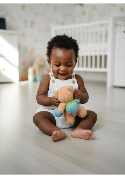 Tiffany Baby & Kids Tiffany Baby Kız Bebek Pure Theme Müslin Salopet Tulum Beyaz 200