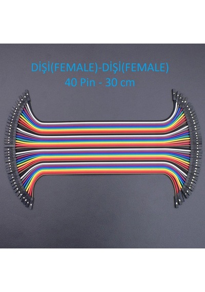 Jumper Kablo Dişi Dişi F2f 40 Pin 30cm