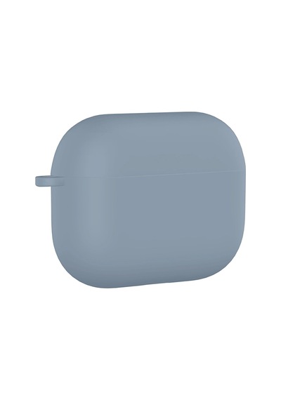 Apple Uyumlu AirPods Pro 3 Zore Standart Silikon Kılıf Lavendery Gray
