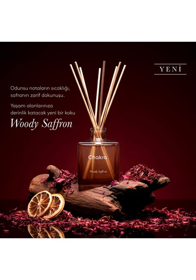 Çubuklu Oda Kokusu Woody Saffron 250 Ml Diğer