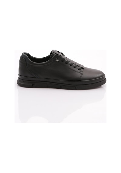 Dgn 9841 Erkek Kapali Bağcikli Sneaker Ayakkabi 9841-2505-R1617 Siyah - Lacivert