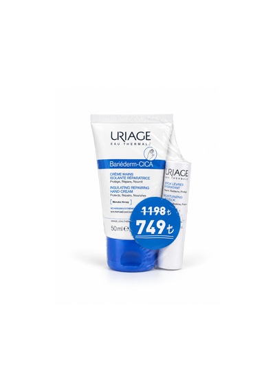 Uriage Bariederm El Kremi 50 Ml + Dudak Koruyucu Stick 4g Hediye Diğer