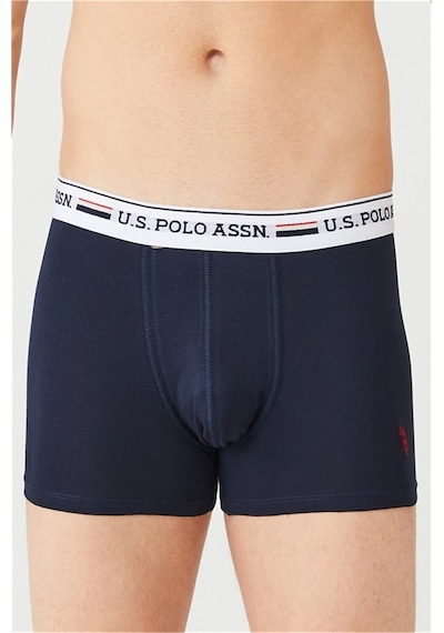 U.S. Polo Assn. U.s Polo Assn. 80431 Erkek 3 Lü Boxer-grimelanj&kırmızı&lacivert Çok Renkli