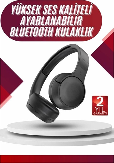 Yeni Nesil Kulak Üstü Bluetooth Kulaklık Type-c Girişli Yüksek Ses Kaliteli Diğer