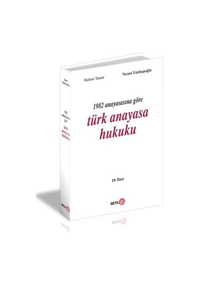 1982 Anayasasına Göre Türk Anayasa Hukuku N11.31