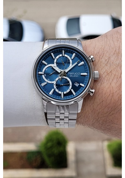 Ferrucci Fcgnct518 Erkek Kol Saati Gümüş