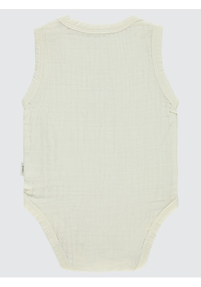 Civil Baby Bebek Çıtçıtlı Badi 1-18 Ay Ekru