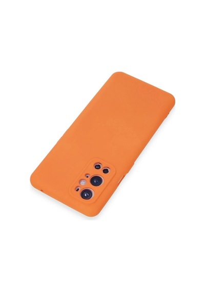 Durukar One Plus 9 Pro Kılıf Nano İçi Kadife Silikon - Turuncu