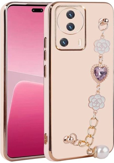 Xiaomi Mi 13 Lite İle Uyumlu Kılıf El Tutamaçlı Kamera Korumalı Kadın Telefon Kılıfı Kapak