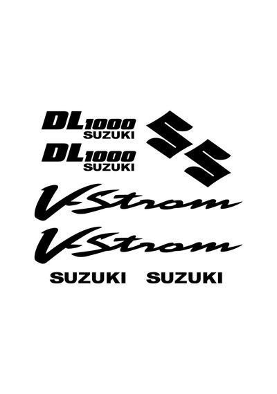 Suzuki Dl 1000 Vstrom Sticker Set Yapıştırma