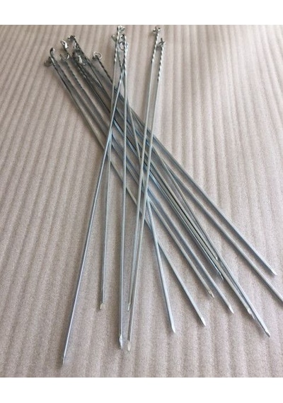 20 Adet - Kare Ciğer Şiş - Kare Kuşbaşı - 50 Cm