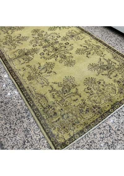 Hoom Rugs Vintage Sarı 117x210 2,45 M2 Vintage Halı Sarı