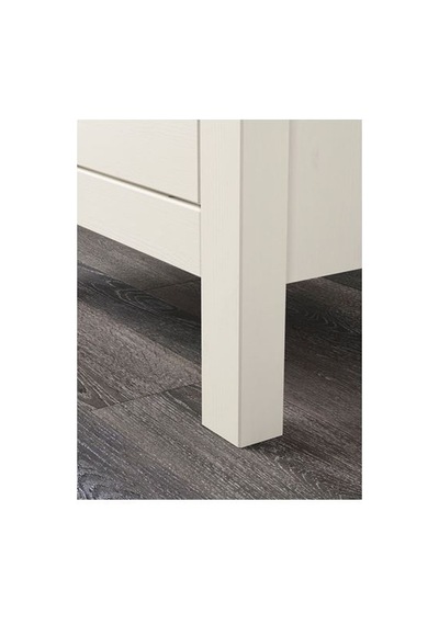 Ikea Hemnes Komodin, Beyaz Vernik, 54x66 Cm