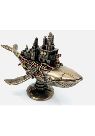 Steampunk Galaktik Balina Biblo Veronese Design