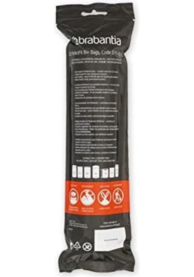 Çöp Torbası, Plastik, Beyaz, 15 Litre
