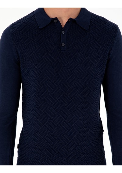 Pierre Cardin Erkek Lacivert Kazak /triko 50300521-vr033 Lacivert