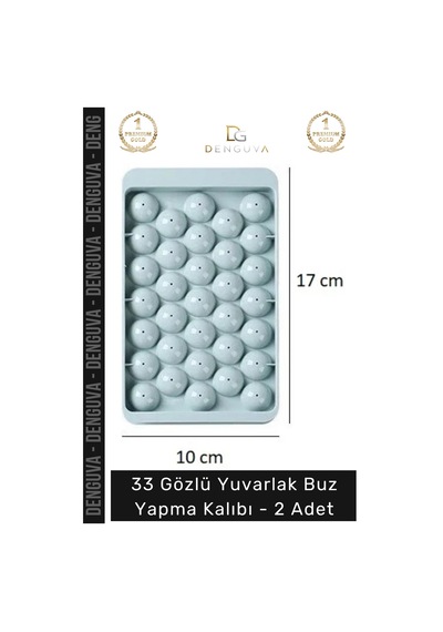 Buzkalıbı Modern Estetik Mutfak Kapaklı Pratik Buz Küresi Aparatı Yuvarlak Buz Yapma Kalıbı 33 Gözl Çok Renkli 47818806