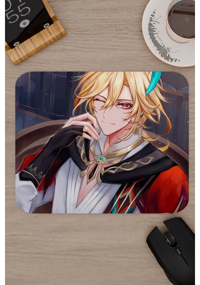 Kaveh Genshin Impact Anime Oyuncu V2 - 22x18 Gaming Mouse Pad Fare Altlığı