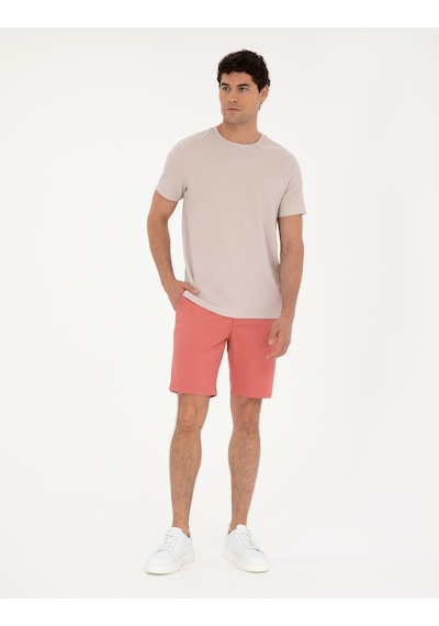 Pierre Cardin Erkek Bej Tişört 50288914-vr011 Bej