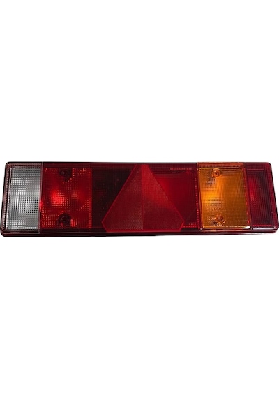 Sertplas Stop Lambası 7-fonksiyon Üçgen Reflektörlü Plakalı Soketli Sağ E9
