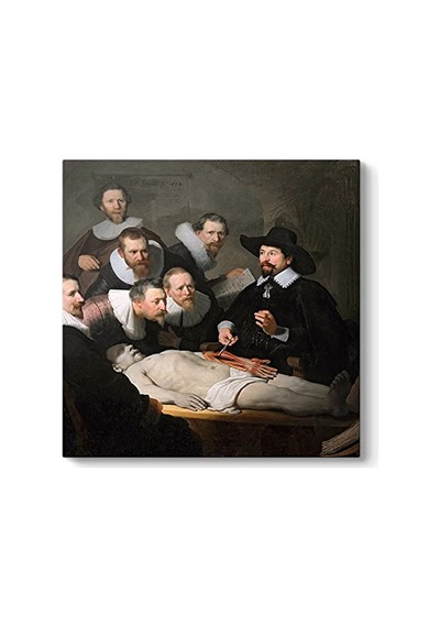 Rembrandt - Dr. Nicolaes Tulp'un Anatomi Dersi Tablosu 50 X 50