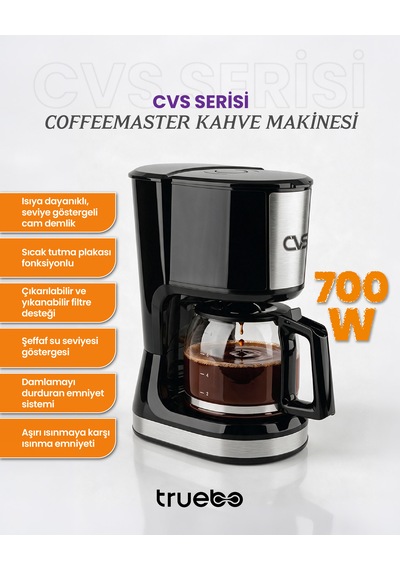 Truebo Cvs Serisi Coffeemaster Filtre Kahve Makinası