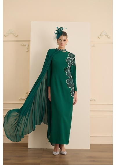 Senna Rosalın Dress Zümrüt Zümrüt