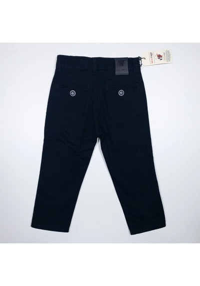 Momikon Erkek Çocuk Gabardin Pantolon Siyah