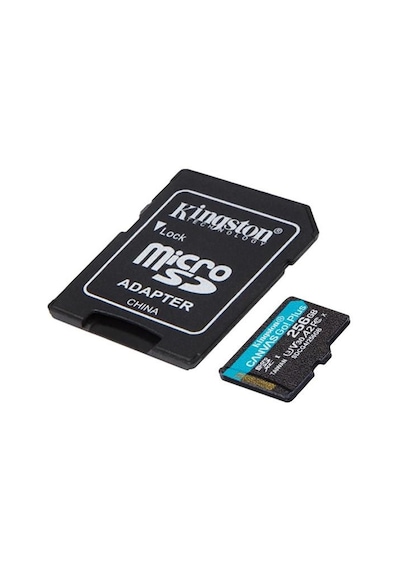 Kıngston 256gb Canvasgo+ Sdcg4/256gb Mıcro-sd Hafıza Kartı